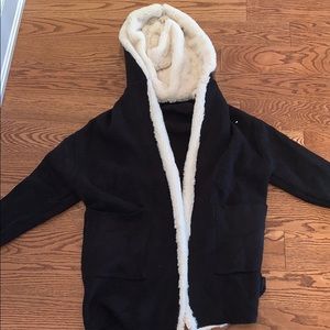 Zara furry cardigan